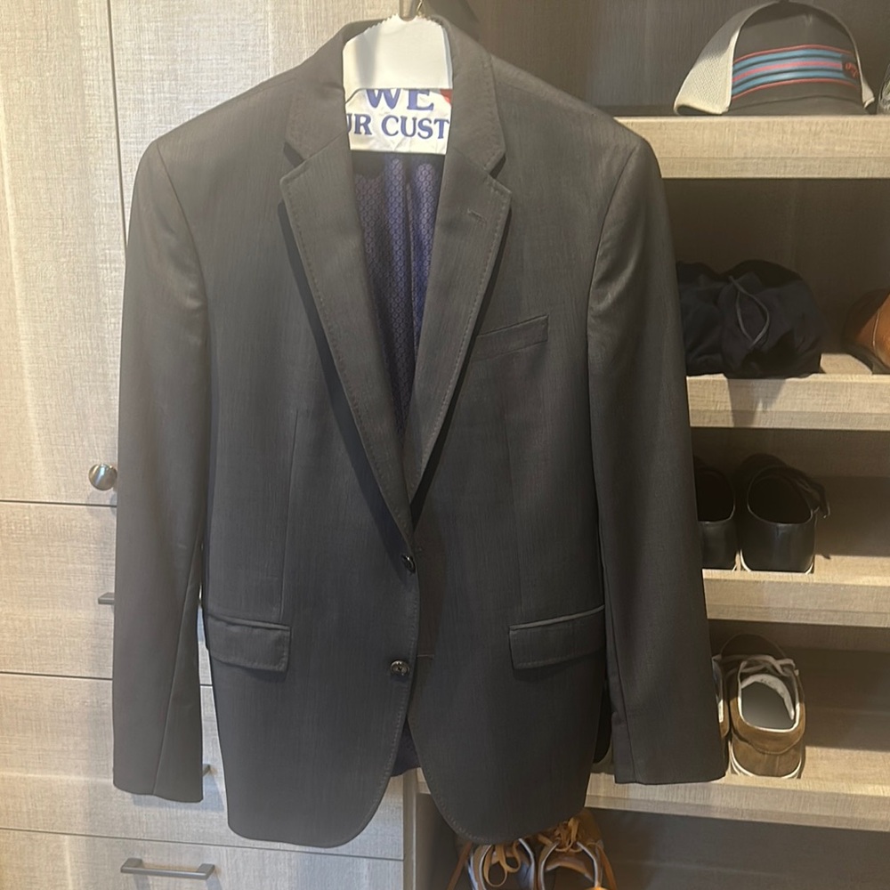 Mens dark grey Ted Baker blazer